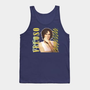 Caetano Veloso /\/ Vintage Look Fan Design Tank Top